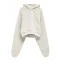 Hanorac FEAR OF GOD, ESSENTIALS 90's Raglan Hoodie, Cream
