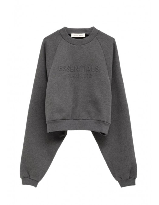 Hanorac FEAR OF GOD, ESSENTIALS 90's Raglan Sweatshirt - 192HO257831FWCHARCOALHEATHER