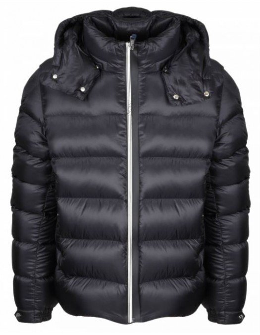 Geaca Moncler, Gluga Atasata, Bleumarin - 1A20300742