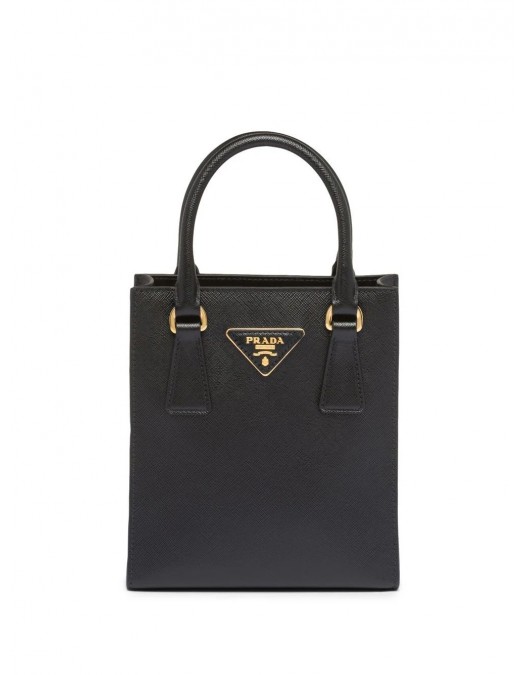 Geanta PRADA, Tote, triangle Logo, Saffiano Design, Black - 1BA358VOOONZVF0002