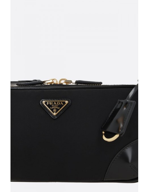 Geanta PRADA, Shoulder, Black Details, Black - 1BC225VOOOR789F0002