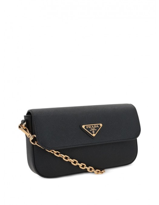 Geanta PRADA, Shoulder, Mini Saffiano, Black - 1BD356VOOONZVF0002