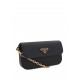 Geanta PRADA, Shoulder, Mini Saffiano, Black - 1BD356VOOONZVF0002