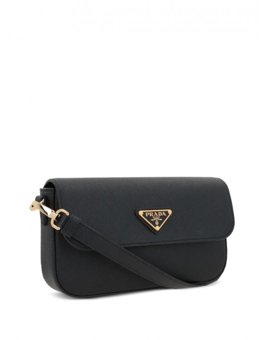 Geanta PRADA, Shoulder, Mini Saffiano, Black - 1BD356VOOONZVF0002