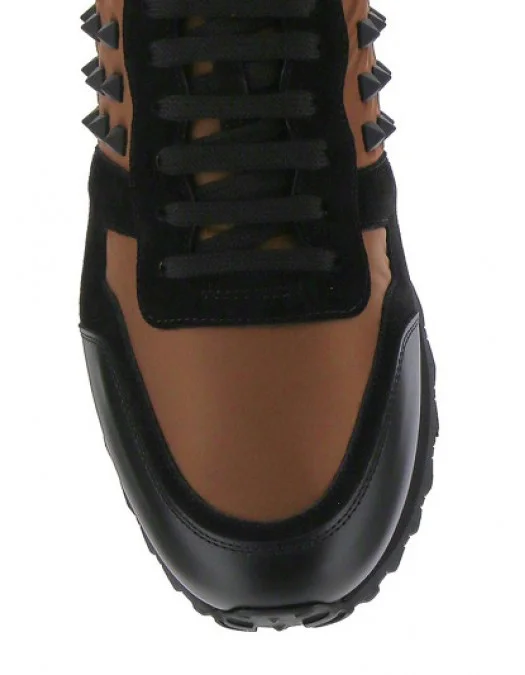 Sneakers VALENTINO, Rockstud Print, Maro - 1Y2S0748VBU7PP Sneakers VALENTINO, Rockstud Print, Maro - 1Y2S0748VBU7PP
