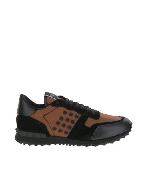 Sneakers VALENTINO, Rockstud Print, Maro - 1Y2S0748VBU7PP Sneakers VALENTINO, Rockstud Print, Maro - 1Y2S0748VBU7PP