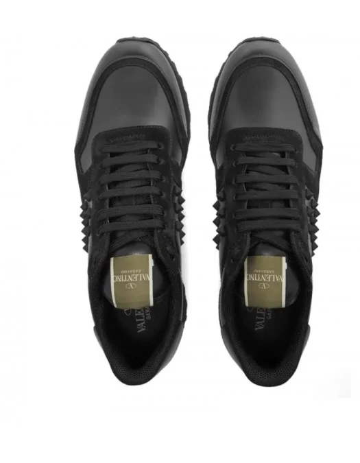 Sneakers VALENTINO GARAVANI, Tonal Rockrunner Sneaker, Negru - 1Y2S0748VRJN01
