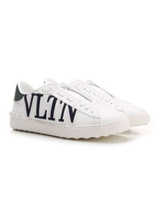 Sneakers VALENTINO, Open Leather, Alb - 1Y2S0830BAA7QD