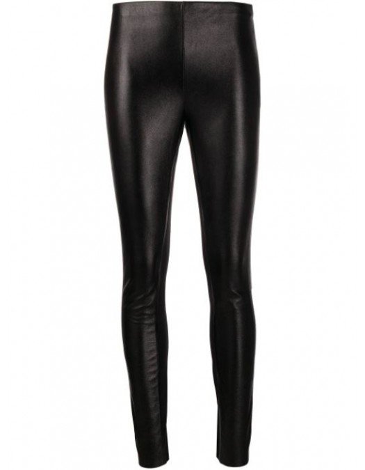 Pantaloni Karl Lagerfeld, Black, Piele eco - 210W1007980