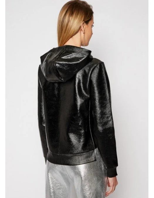 Hanorac Karl Lagerfeld, Negru, Imprimeu frontal - 210W1801980