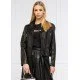Geaca Karl Lagerfeld, Logo cu strasuri, Neagra - 210W1902999 Geaca Karl Lagerfeld, Logo cu strasuri, Neagra - 210W1902999
