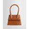 Geanta JACQUEMUS, Le Chiquito Moyen Signature, Brown