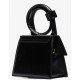 Geanta JACQUEMUS, Le Chiquito Noeud mini bag, Black - 21H213BA0053000990