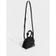 Geanta JACQUEMUS, Le Chiquito Noeud mini bag, Black - 21H213BA0053000990