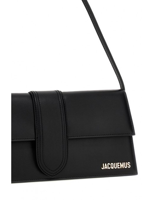 Geanta JACQUEMUS, Shoulder, Bambino Long, Black - 22E221BA0133060990