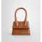 Geanta JACQUEMUS, Le Chiquito  Signature, Brown
