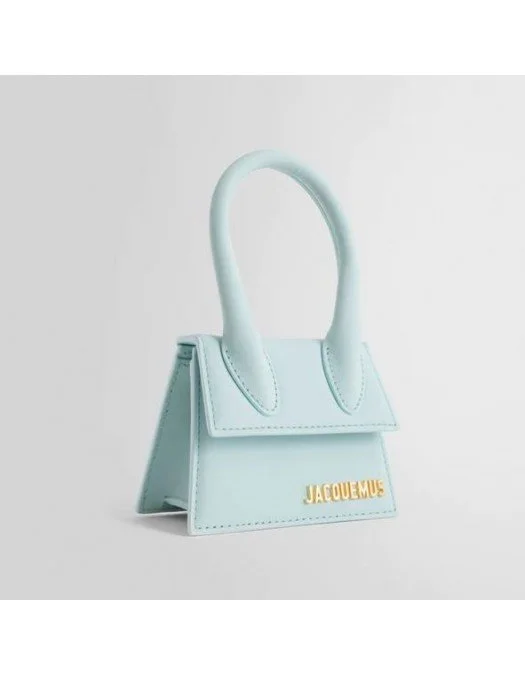 Geanta JACQUEMUS, Le Chiquito Signature, Pale Blue - 23E213BA0013088310 Geanta JACQUEMUS, Le Chiquito Signature, Pale Blue - 23E213BA0013088310