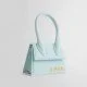 Geanta JACQUEMUS, Le Chiquito Signature, Pale Blue - 23E213BA0013088310 Geanta JACQUEMUS, Le Chiquito Signature, Pale Blue - 23E213BA0013088310