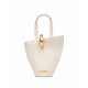 Geanta JACQUEMUS, Bucket Bag, Le petit Bambola, White - 243BA3893173115