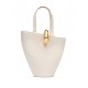 Geanta JACQUEMUS, Bucket Bag, Le petit Bambola, White - 243BA3893173115