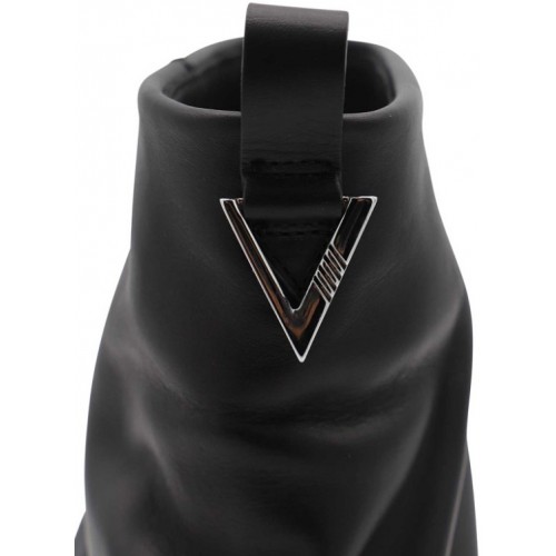 Cizme THE ATTICO, Robin Layered, Short, Black