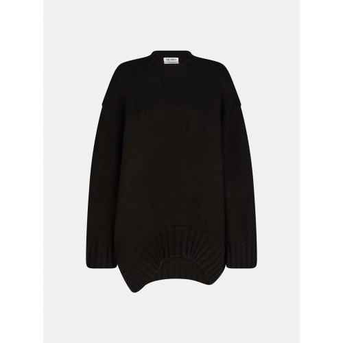 Pulover THE ATTICO, Oversized Deisgn, Black Pulover THE ATTICO, Oversized Deisgn, Black