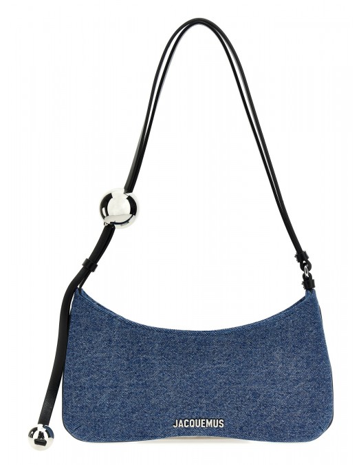 Geanta JACQUEMUS, Le Bisou, Blue Denim - 24E231BA0573176330