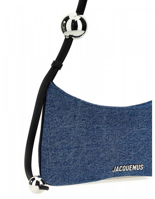 Geanta JACQUEMUS, Le Bisou, Blue Denim - 24E231BA0573176330