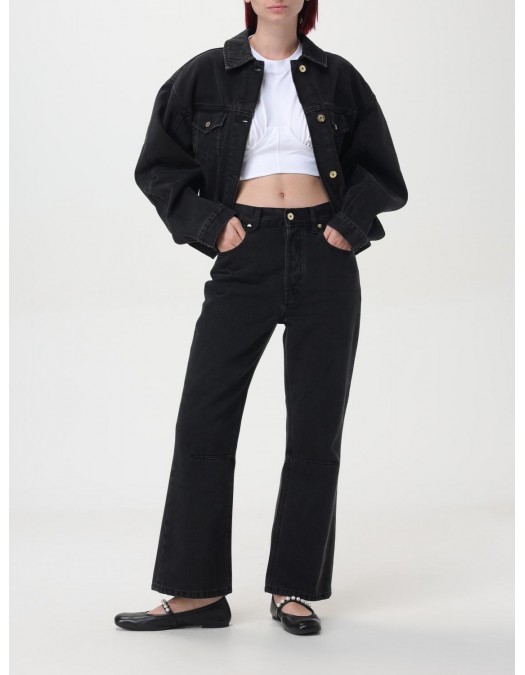 Geaca JACQUEMUS, Long-Sleeved, Denim, Black - 24E241DE0361515990