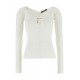 Bluza JACQUEMUS, Top, Le haut Pralù, White - 24E241KN3572358110