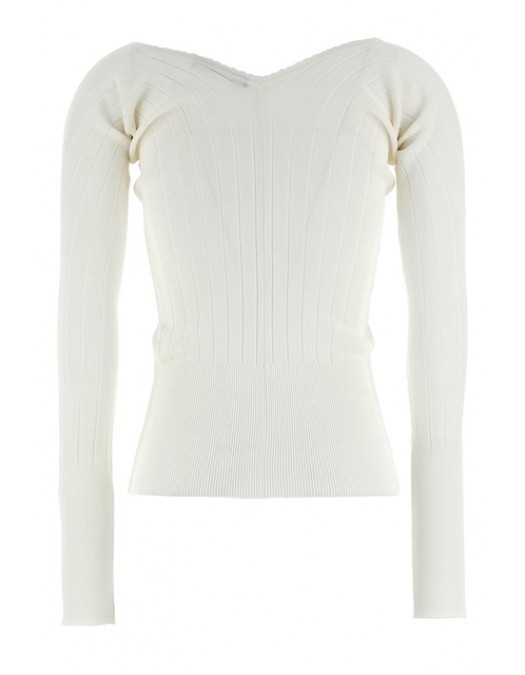 Bluza JACQUEMUS, Top, Le haut Pralù, White - 24E241KN3572358110