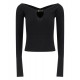 Bluza JACQUEMUS, Top, Le haut Pralù, Black - 24E241KN3572358990