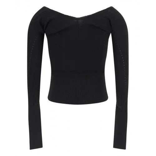 Bluza JACQUEMUS, Top, Le haut Pralù, Black
