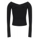 Bluza JACQUEMUS, Top, Le haut Pralù, Black - 24E241KN3572358990