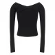 Bluza JACQUEMUS, Top, Le haut Pralù, Black - 24E241KN3572358990 Bluza JACQUEMUS, Top, Le haut Pralù, Black - 24E241KN3572358990