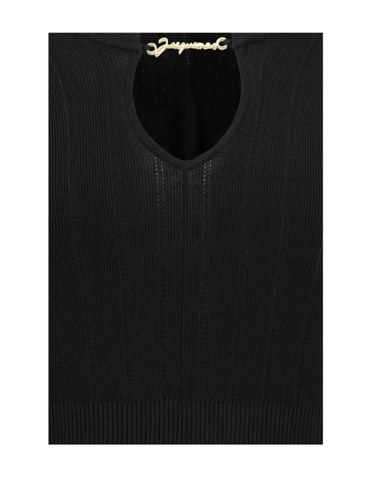 Bluza JACQUEMUS, Top, Le haut Pralù, Black - 24E241KN3572358990 Bluza JACQUEMUS, Top, Le haut Pralù, Black - 24E241KN3572358990