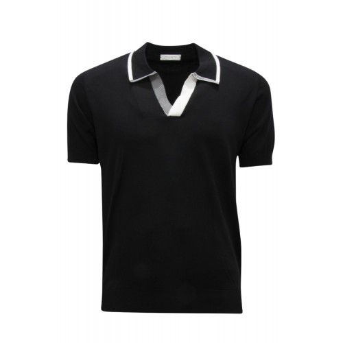 Tricou Paolo Pecora,  POLO-SHIRT BLACK