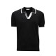 Tricou Paolo Pecora,  POLO-SHIRT BLACK - 24EC1M0A016F1009000