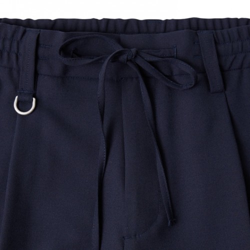 Pantaloni Paolo Pecora, Bleumarin, Chino, Logo atasat Pantaloni Paolo Pecora, Bleumarin, Chino, Logo atasat