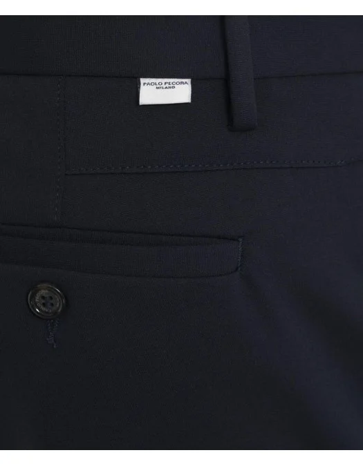 Pantaloni Paolo Pecora,  Chino, Black - 24EC1M0B02247336685