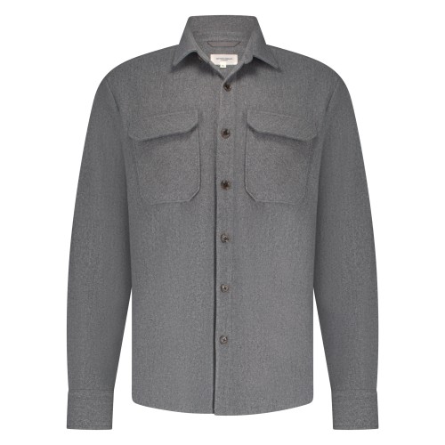 CAMASA SEVEN DIALS, Overshirt Reggie, Vascoza, Gri CAMASA SEVEN DIALS, Overshirt Reggie, Vascoza, Gri
