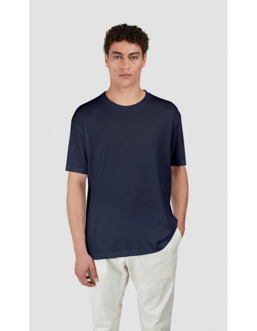 Tricou PAUL & SHARK,  Cotton and lyocell T-shirt - 25411026013