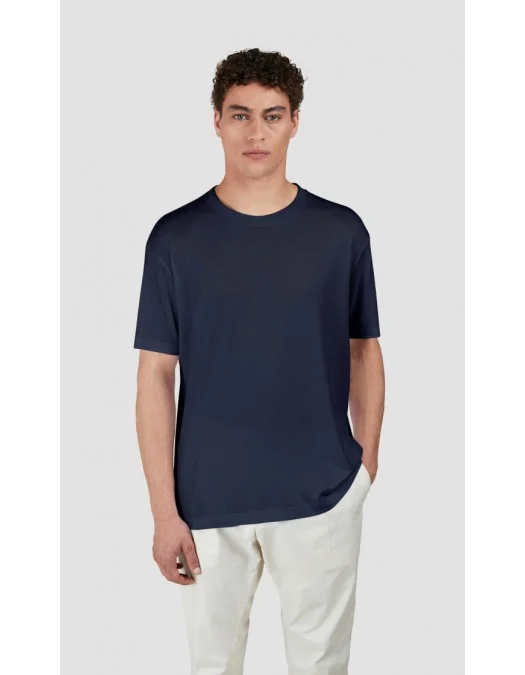 Tricou PAUL & SHARK,  Cotton and lyocell T-shirt - 25411026013