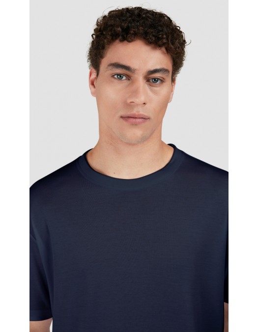Tricou PAUL & SHARK,  Cotton and lyocell T-shirt - 25411026013