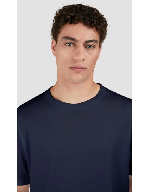 Tricou PAUL & SHARK,  Cotton and lyocell T-shirt - 25411026013