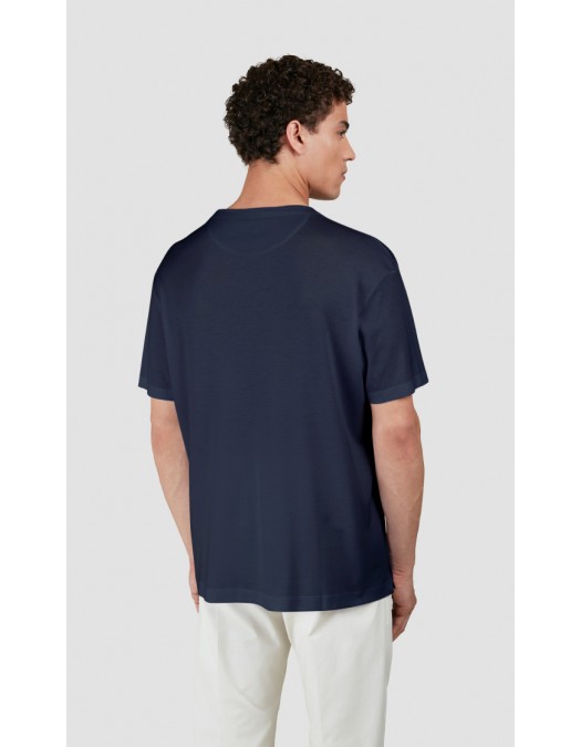 Tricou PAUL & SHARK,  Cotton and lyocell T-shirt - 25411026013