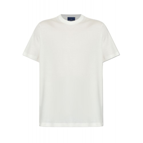 Tricou Paul & Shark, WHITE Crew neck T-shirt