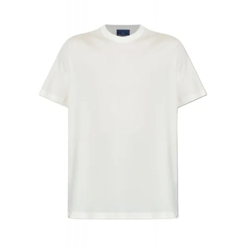 Tricou Paul & Shark, WHITE Crew neck T-shirt
