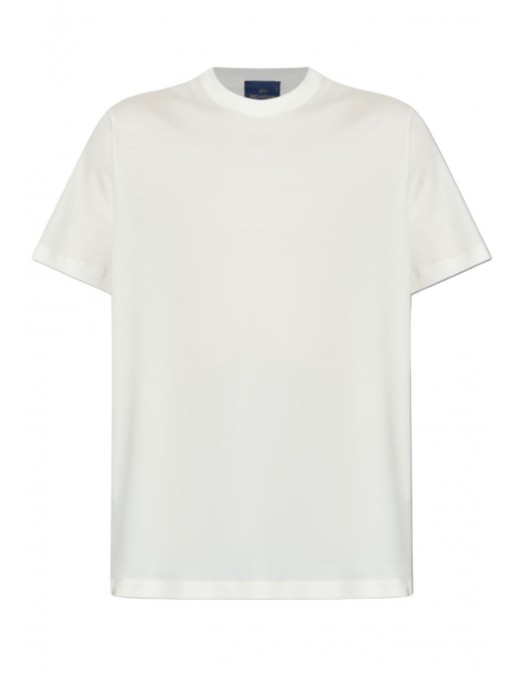 Tricou Paul & Shark, WHITE Crew neck T-shirt - 25411026108