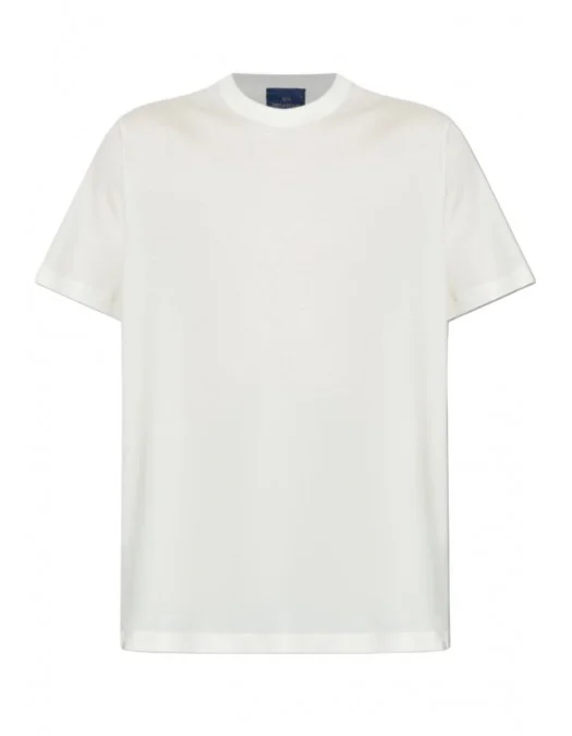 Tricou Paul & Shark, WHITE Crew neck T-shirt - 25411026108